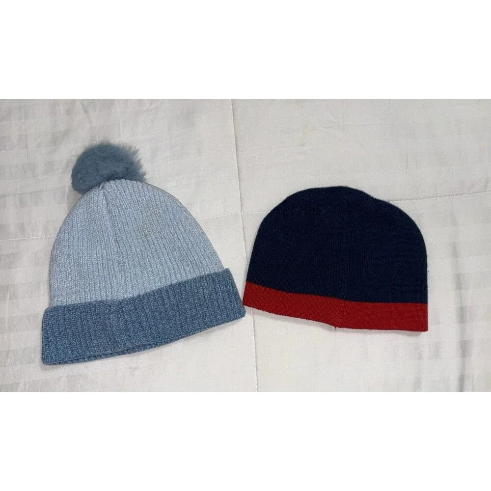 Bluey Toboggan & Paw Patrol Beanie lot Toddlers